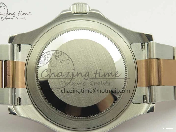 SS A2836 Dial Brown VRF Bracelet Best on SS RG 1:1 Yacht-Master 116621 Edition 0126